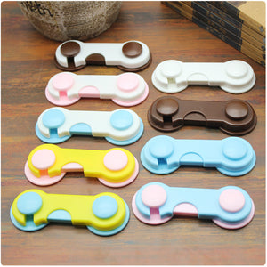1 plastic safety lock unit for children baby protection lock safety for refrigerators - Baby Homez