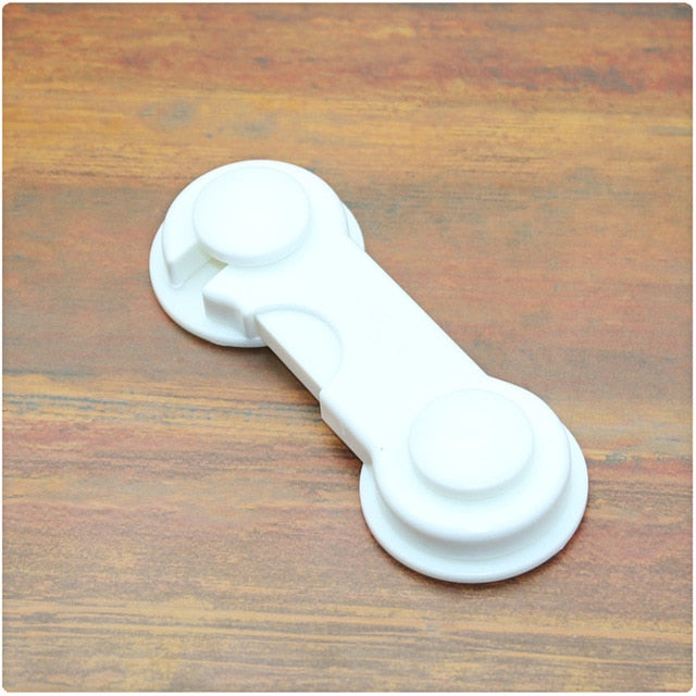 1 plastic safety lock unit for children baby protection lock safety for refrigerators - Baby Homez