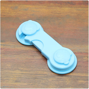 1 plastic safety lock unit for children baby protection lock safety for refrigerators - Baby Homez