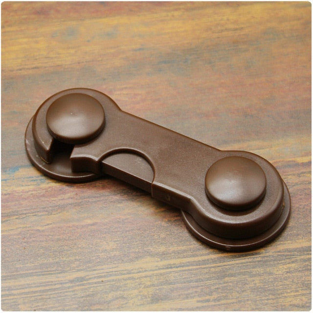 1 plastic safety lock unit for children baby protection lock safety for refrigerators - Baby Homez