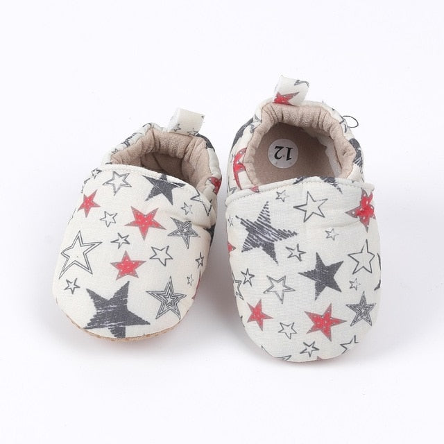 [simfamily]Kid Girls Boy First Walkers Soft Infant Toddler Shoes Cute Flower Soles Crib Shoes Footwear for Newborns baby shoes - Baby Homez