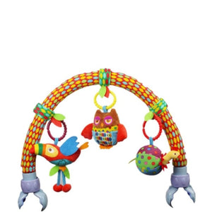 SOZZY Baby Hanging Toys Stroller Bed Crib For Tots Cots rattles seat plush Stroller Mobile Gifts animals Zebra Rattles 40% off - Baby Homez
