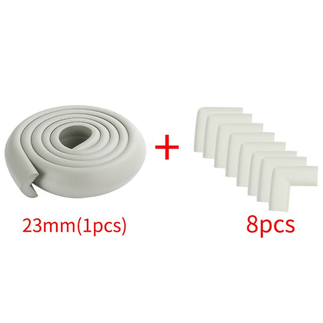 2M Baby Safety Corner Protector Children Protection Furniture Corners Angle Protection Child Safety Table Corner Protector Tape - Baby Homez