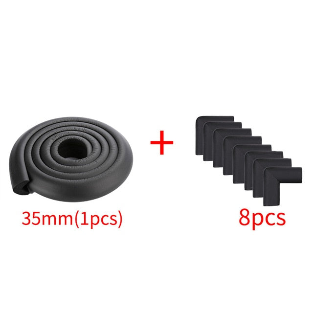 2M Baby Safety Corner Protector Children Protection Furniture Corners Angle Protection Child Safety Table Corner Protector Tape - Baby Homez