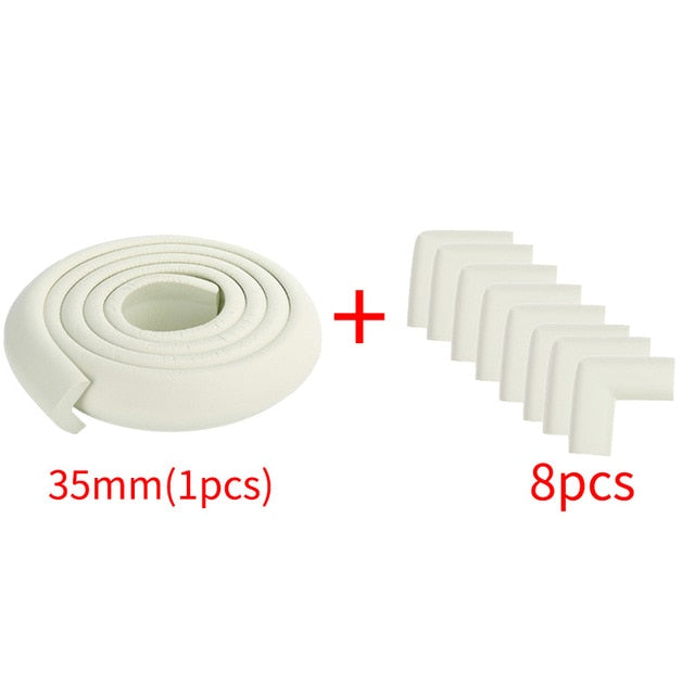 2M Baby Safety Corner Protector Children Protection Furniture Corners Angle Protection Child Safety Table Corner Protector Tape - Baby Homez