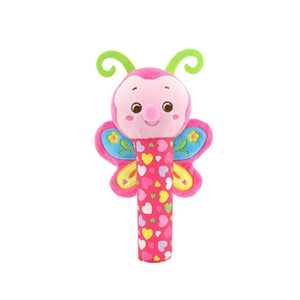 Baby Kids Rattle Toys Cartoon Animal Plush Hand Bell Baby Stroller Crib Hanging Rattles Infant Baby Toys Gifts 35% off - Baby Homez