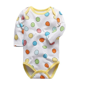 newborn bodysuit baby babies bebes clothes long sleeve cotton printing infant clothing 1pcs 0-24 Months - Baby Homez