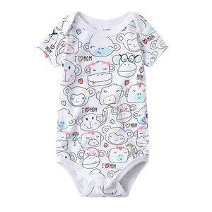 Baby Bodysuits Mommy Loves Me Print Body Baby Boy Girl Clothing Sets Newborn Baby Clothes Products Jumpsuit - Baby Homez