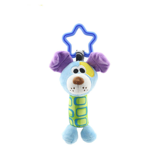 Kids Toys Hanging Spiral Rattle Stroller Cute Animals Crib Mobile Bed Baby Toys 0-12 Months Newborn Educational Toy for Children - Baby Homez