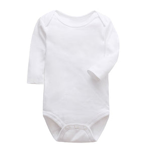newborn bodysuit baby babies bebes clothes long sleeve cotton printing infant clothing 1pcs 0-24 Months - Baby Homez