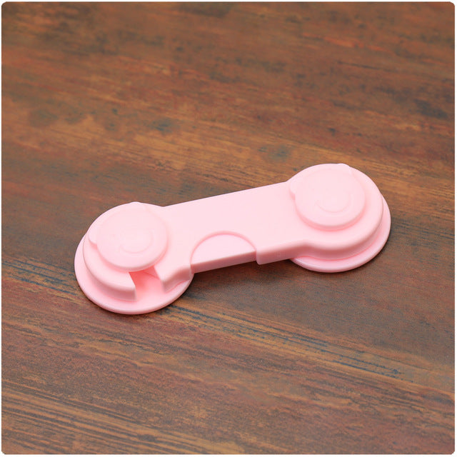 1 plastic safety lock unit for children baby protection lock safety for refrigerators - Baby Homez