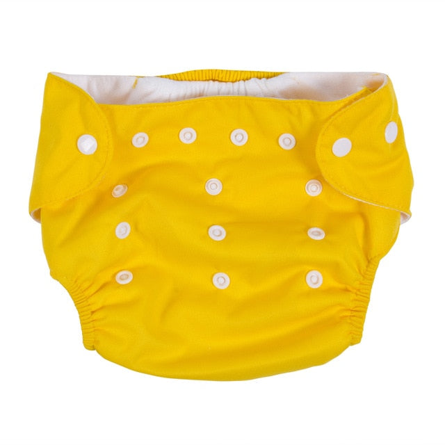 Adjustable Reusable Baby Diapers Infant Boys Girls Cloth Diapers Soft Covers Washable Nappies Dropshipping - Baby Homez