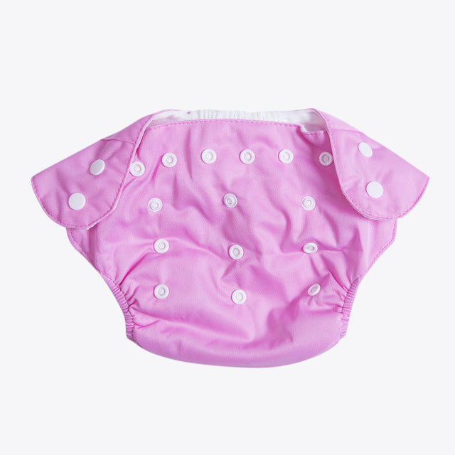 Adjustable Reusable Baby Diapers Infant Boys Girls Cloth Diapers Soft Covers Washable Nappies Dropshipping - Baby Homez