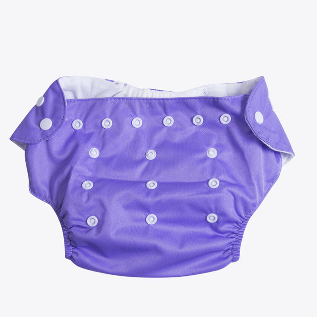 Adjustable Reusable Baby Diapers Infant Boys Girls Cloth Diapers Soft Covers Washable Nappies Dropshipping - Baby Homez