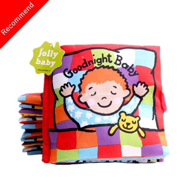 Baby Toys Infant Baby Book Early Development Cloth Books For Kids Learning Education Activity Books Animal Tails Dinosaur SZ04 - Baby Homez