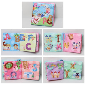 Baby Toys Infant Baby Book Early Development Cloth Books For Kids Learning Education Activity Books Animal Tails Dinosaur SZ04 - Baby Homez