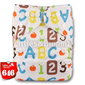 [Littles&Bloomz] 2019 New Baby One Size Reusable Cloth NAPPY Cover Wrap To Use With Flat or Fitted Nappy Diaper - Baby Homez