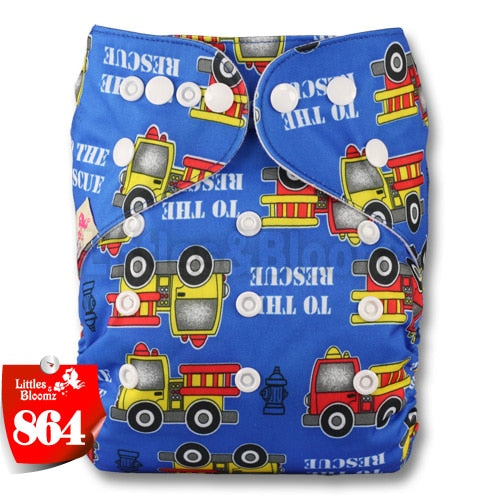 [Littles&Bloomz] 2019 New Baby One Size Reusable Cloth NAPPY Cover Wrap To Use With Flat or Fitted Nappy Diaper - Baby Homez