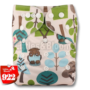 [Littles&Bloomz] 2019 New Baby One Size Reusable Cloth NAPPY Cover Wrap To Use With Flat or Fitted Nappy Diaper - Baby Homez