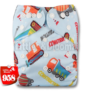 [Littles&Bloomz] 2019 New Baby One Size Reusable Cloth NAPPY Cover Wrap To Use With Flat or Fitted Nappy Diaper - Baby Homez
