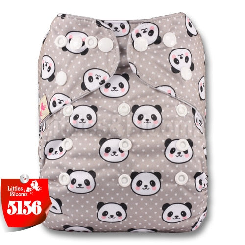 [Littles&Bloomz] 2019 New Baby One Size Reusable Cloth NAPPY Cover Wrap To Use With Flat or Fitted Nappy Diaper - Baby Homez