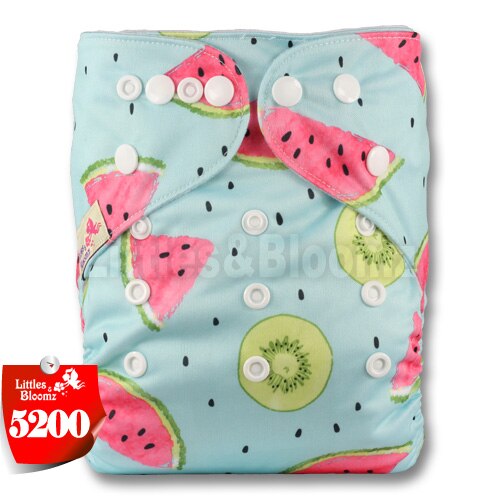 [Littles&Bloomz] 2019 New Baby One Size Reusable Cloth NAPPY Cover Wrap To Use With Flat or Fitted Nappy Diaper - Baby Homez