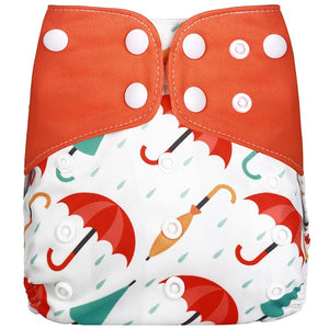 [simfamily] 1Pcs Reusable Cloth Diaper Adjustable Baby Nappies Washable Nappy Fit 3-15 Kg Baby Diaper - Baby Homez