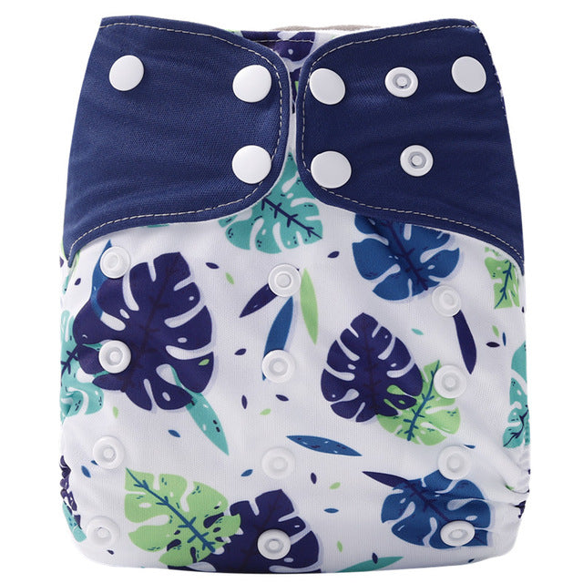 [simfamily] 1Pcs Reusable Cloth Diaper Adjustable Baby Nappies Washable Nappy Fit 3-15 Kg Baby Diaper - Baby Homez