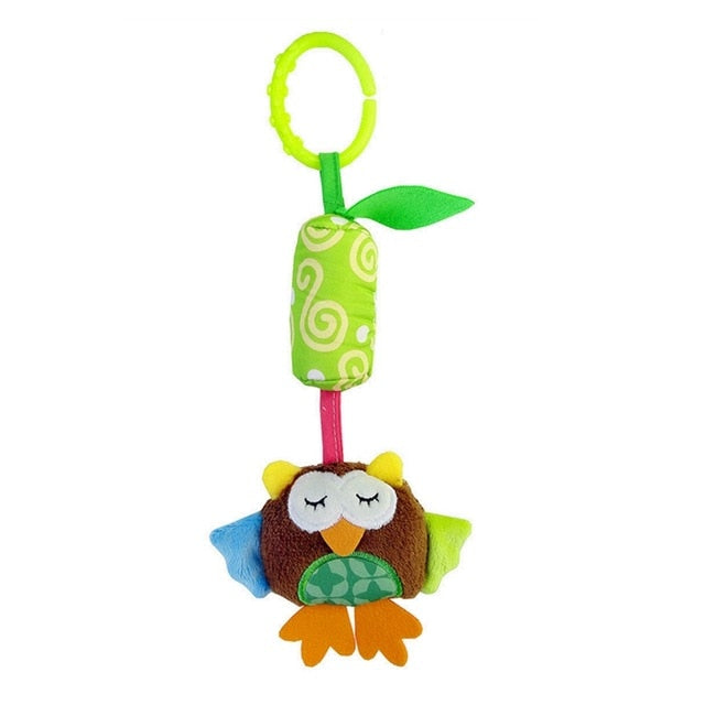 Kids Toys Hanging Spiral Rattle Stroller Cute Animals Crib Mobile Bed Baby Toys 0-12 Months Newborn Educational Toy for Children - Baby Homez