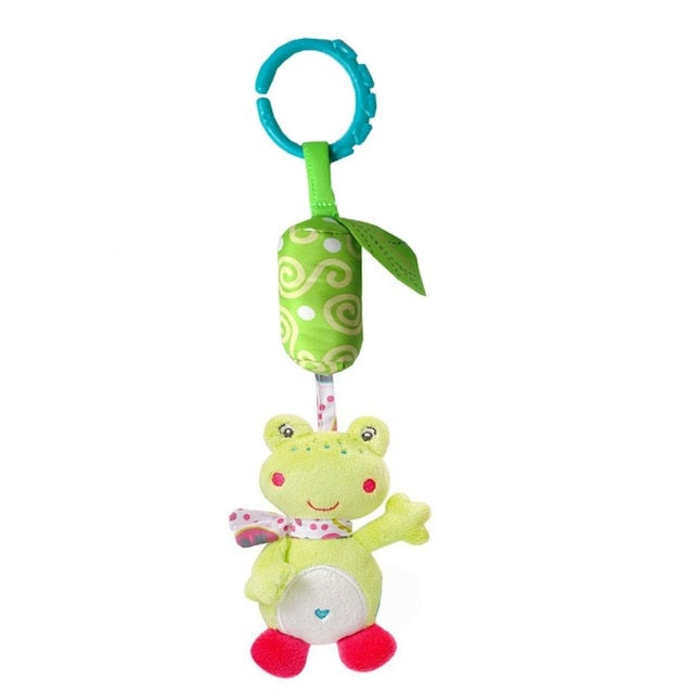 Kids Toys Hanging Spiral Rattle Stroller Cute Animals Crib Mobile Bed Baby Toys 0-12 Months Newborn Educational Toy for Children - Baby Homez