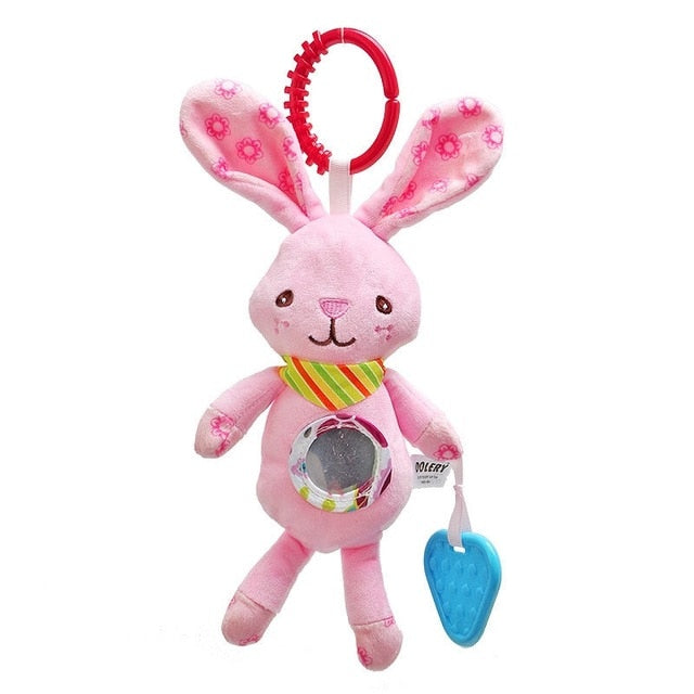 Kids Toys Hanging Spiral Rattle Stroller Cute Animals Crib Mobile Bed Baby Toys 0-12 Months Newborn Educational Toy for Children - Baby Homez