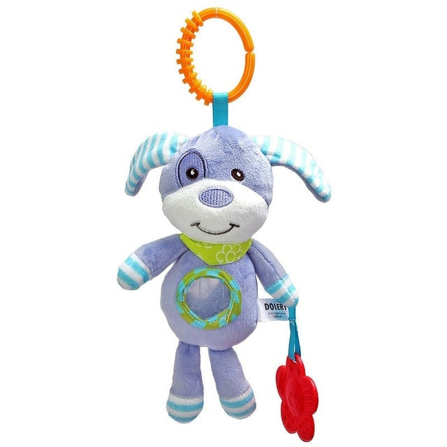Kids Toys Hanging Spiral Rattle Stroller Cute Animals Crib Mobile Bed Baby Toys 0-12 Months Newborn Educational Toy for Children - Baby Homez