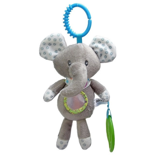 Kids Toys Hanging Spiral Rattle Stroller Cute Animals Crib Mobile Bed Baby Toys 0-12 Months Newborn Educational Toy for Children - Baby Homez