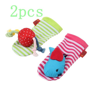 Kids Toys Hanging Spiral Rattle Stroller Cute Animals Crib Mobile Bed Baby Toys 0-12 Months Newborn Educational Toy for Children - Baby Homez