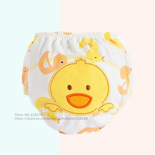 Baby Training Pants Baby Diaper Reusable Nappy Washable Diapers Cotton Learning Pants Kids Wear QD05 - Baby Homez