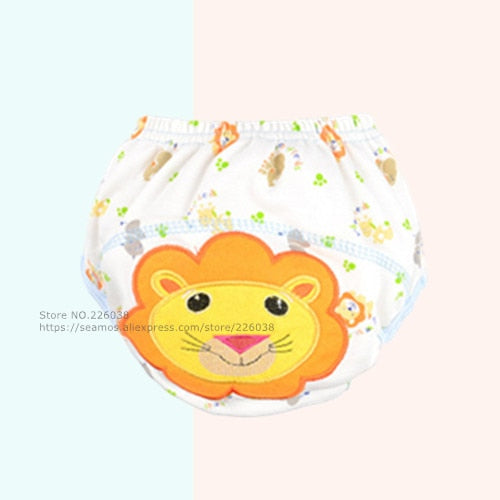Baby Training Pants Baby Diaper Reusable Nappy Washable Diapers Cotton Learning Pants Kids Wear QD05 - Baby Homez