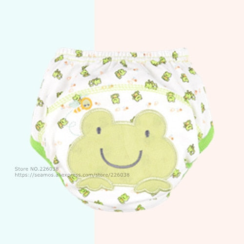 Baby Training Pants Baby Diaper Reusable Nappy Washable Diapers Cotton Learning Pants Kids Wear QD05 - Baby Homez
