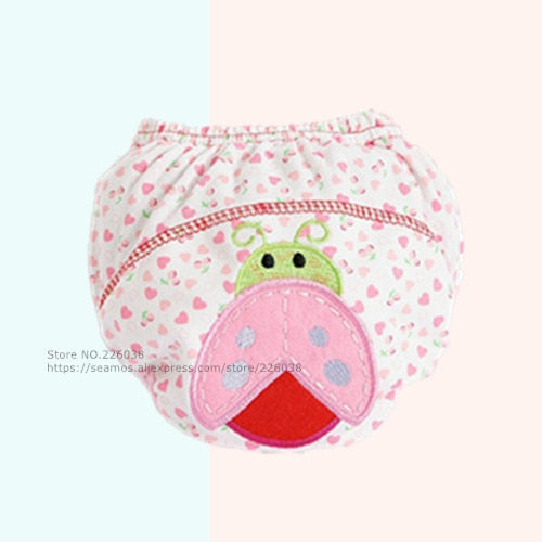 Baby Training Pants Baby Diaper Reusable Nappy Washable Diapers Cotton Learning Pants Kids Wear QD05 - Baby Homez