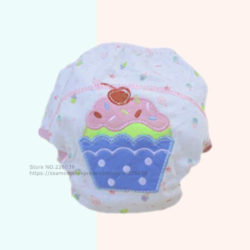 Baby Training Pants Baby Diaper Reusable Nappy Washable Diapers Cotton Learning Pants Kids Wear QD05 - Baby Homez