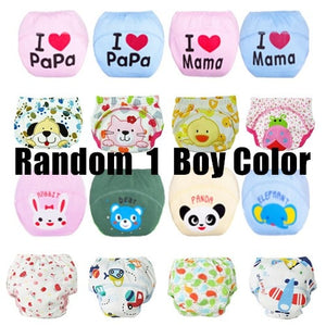 Baby Training Pants Baby Diaper Reusable Nappy Washable Diapers Cotton Learning Pants Kids Wear QD05 - Baby Homez
