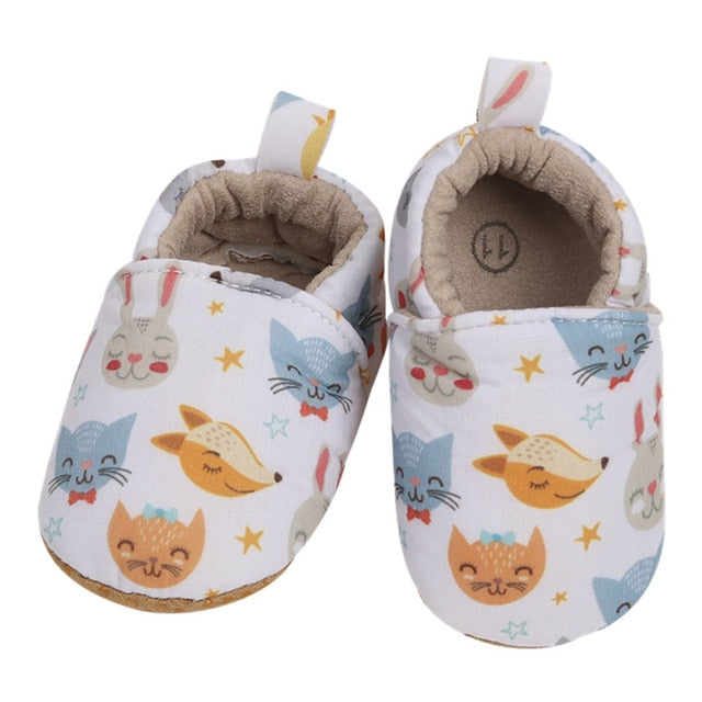 [simfamily]Kid Girls Boy First Walkers Soft Infant Toddler Shoes Cute Flower Soles Crib Shoes Footwear for Newborns baby shoes - Baby Homez