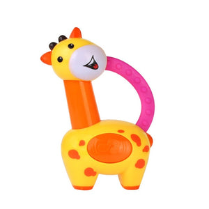 Baby Toys Hand Hold Jingle Shaking Bell Lovely Hand Shake Bell Ring Baby Rattles Toys Newborn Baby 0- 12 Months Teether Toys - Baby Homez