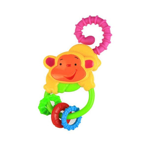 Baby Toys Hand Hold Jingle Shaking Bell Lovely Hand Shake Bell Ring Baby Rattles Toys Newborn Baby 0- 12 Months Teether Toys - Baby Homez