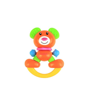 Baby Toys Hand Hold Jingle Shaking Bell Lovely Hand Shake Bell Ring Baby Rattles Toys Newborn Baby 0- 12 Months Teether Toys - Baby Homez