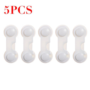 5pcs Plastic Baby Safety Protection From Children In Cabinets Boxes Lock Drawer Door Terminator Security Product - Baby Homez