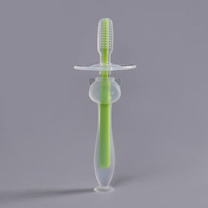 Baby Infants Kids Soft Safe Bendable Teether Training Mitten Teething Toothbrush Brush Dental Care - Baby Homez