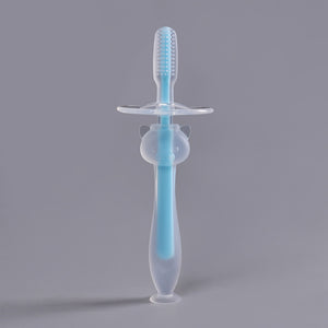 Baby Infants Kids Soft Safe Bendable Teether Training Mitten Teething Toothbrush Brush Dental Care - Baby Homez