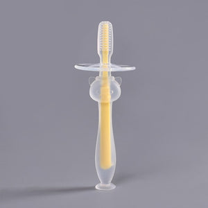 Baby Infants Kids Soft Safe Bendable Teether Training Mitten Teething Toothbrush Brush Dental Care - Baby Homez