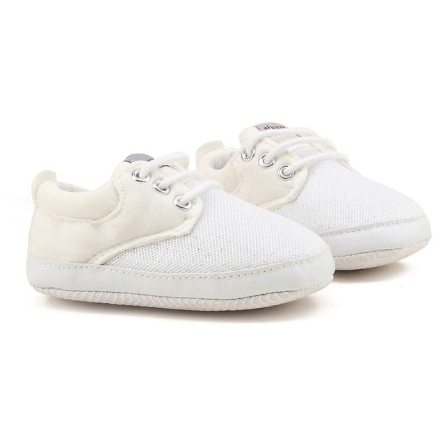 Baby Shoes I Love PaPa&MaMa Letter Printed Soft Bottom Footwear Heart-shaped 0-18M Newborn First walker - Baby Homez
