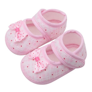 Baby Shoes I Love PaPa&MaMa Letter Printed Soft Bottom Footwear Heart-shaped 0-18M Newborn First walker - Baby Homez
